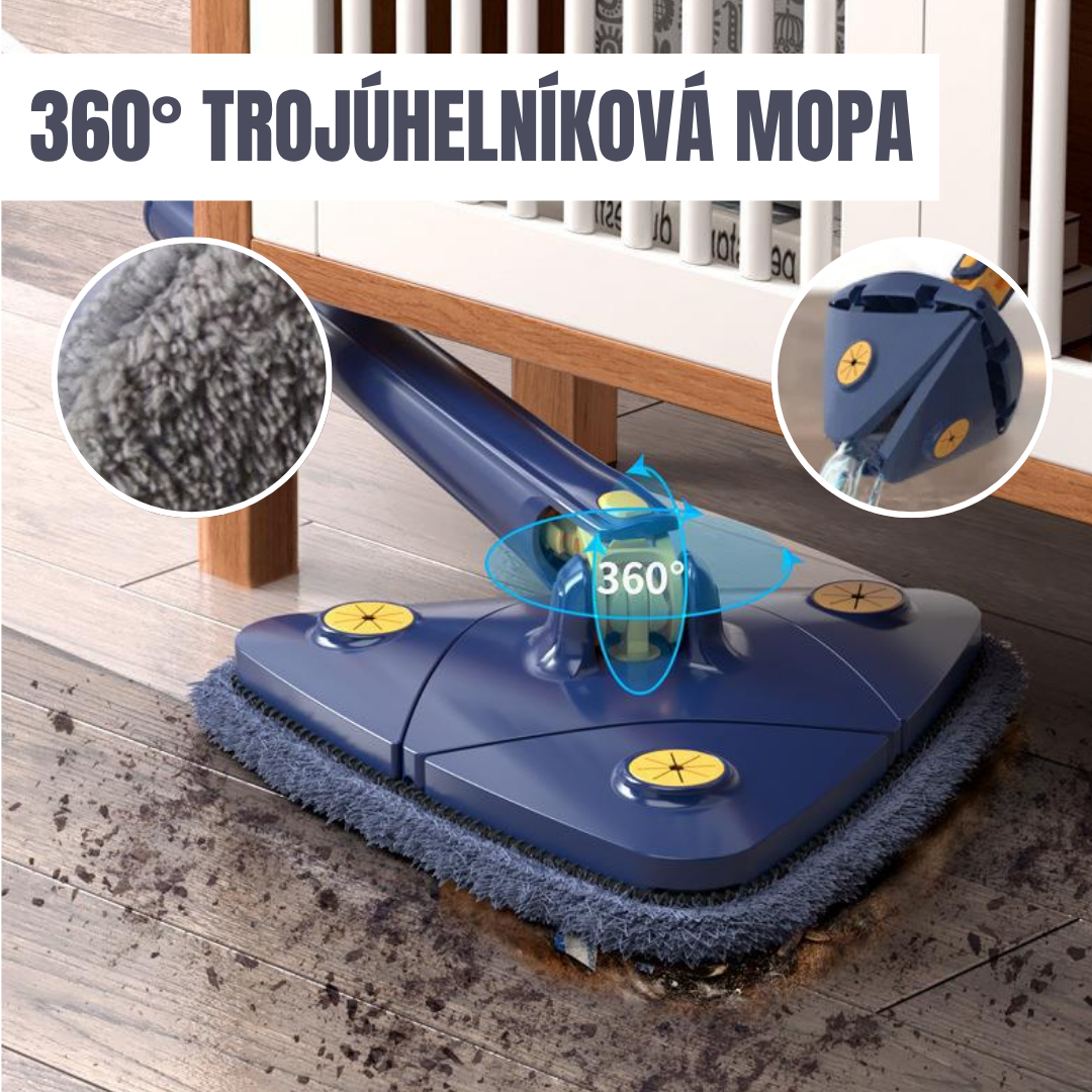 Trojúhelníková Mop 360º