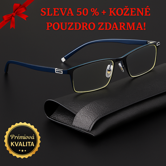 Chytré Brýle Proti Záření - Vision™ + Kožené Pouzdro