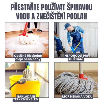 Trojúhelníková Mop 360º