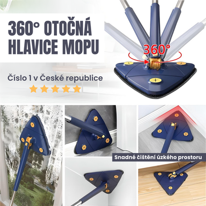 Trojúhelníková Mop 360º