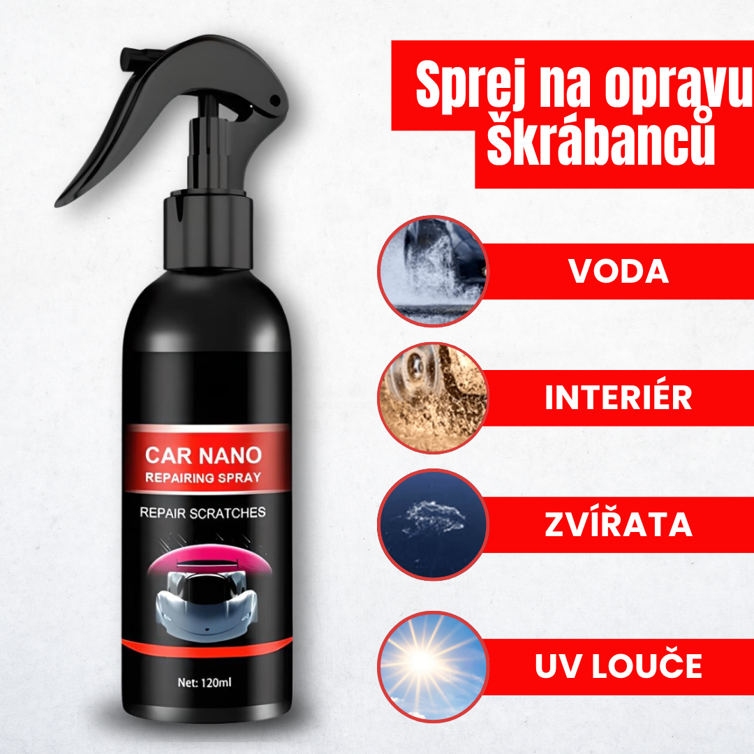 Ochranný a opravný sprej na škrábance