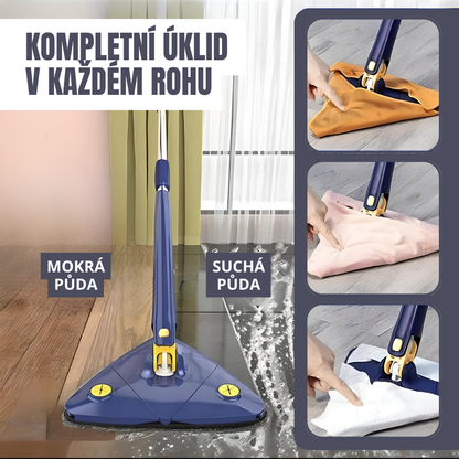 Trojúhelníková Mop 360º