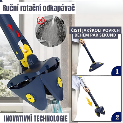 Trojúhelníková Mop 360º