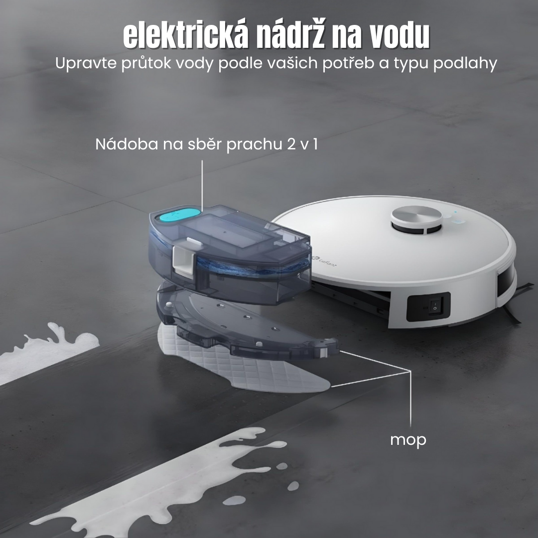 Set Robot Inteligentní 3 v 1 CleanPro™ - (KONEČNÁ LIKVIDACE)