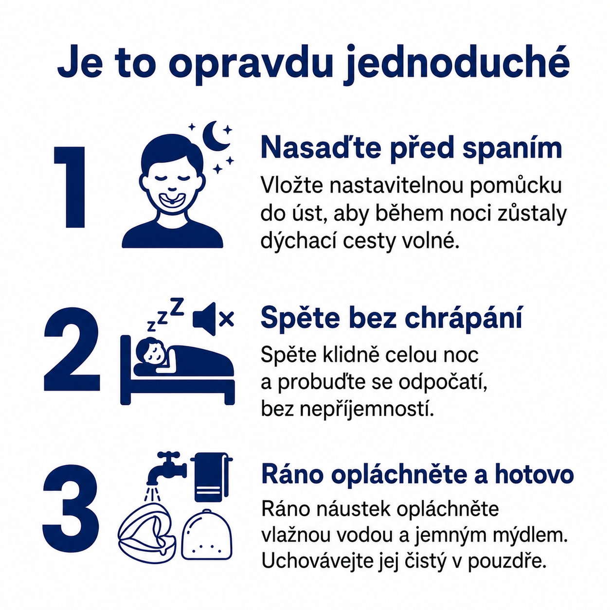 1+1 ZDARMA DNES! Zbavte se chrápání už od první noci – SomnoLab (+ hygienické ochranné pouzdro ZDARMA)