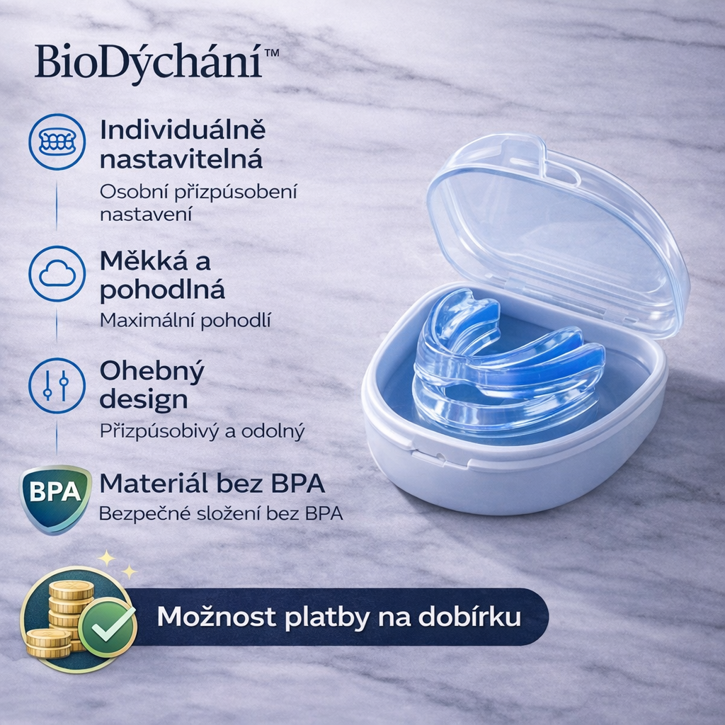 1+1 ZDARMA POUZE DNES! l Jediná dlaha proti chrápání, která vyřeší vaše chrápání a problémy se spánkem l 30 nocí na vyzkoušení - BioDýchání™