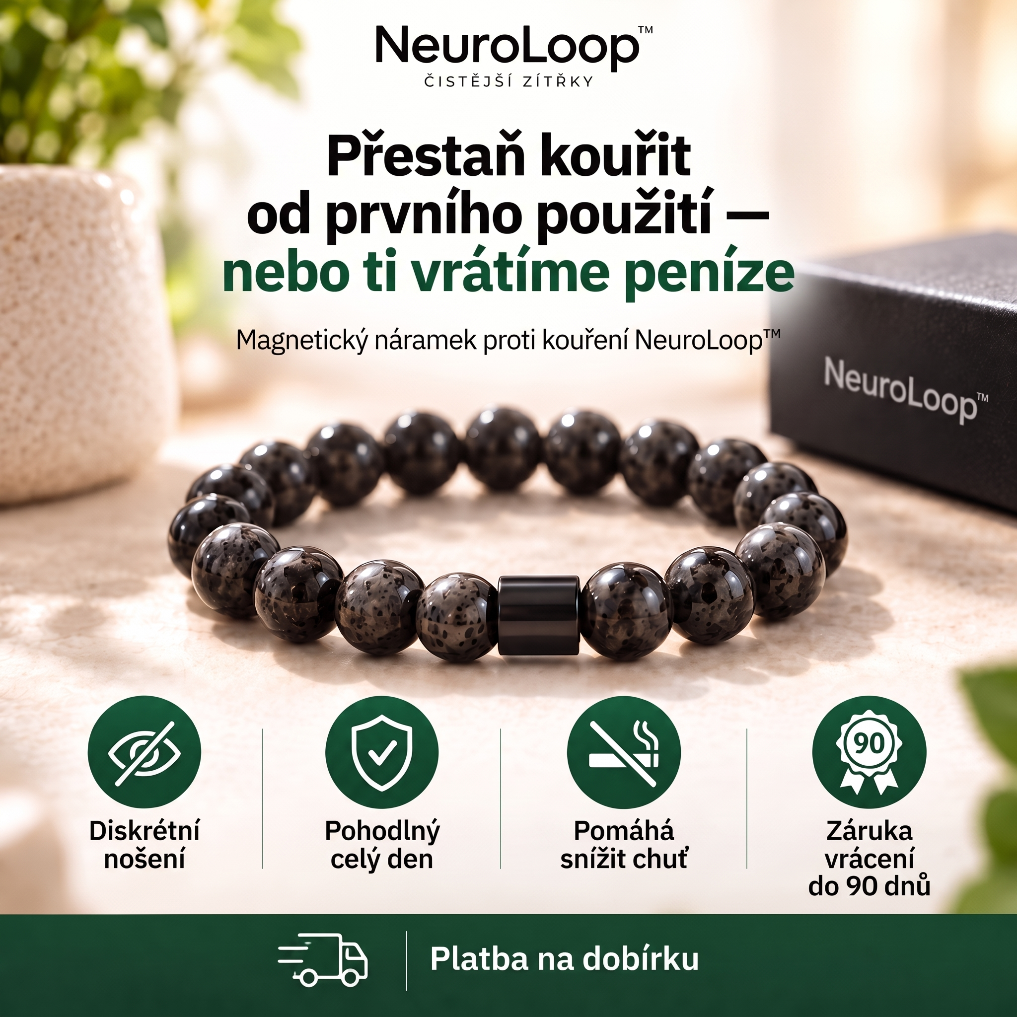 NeuroLoop™ – Přestaň kouřit za pouhé 4 dny a zbav se chutí navždy.