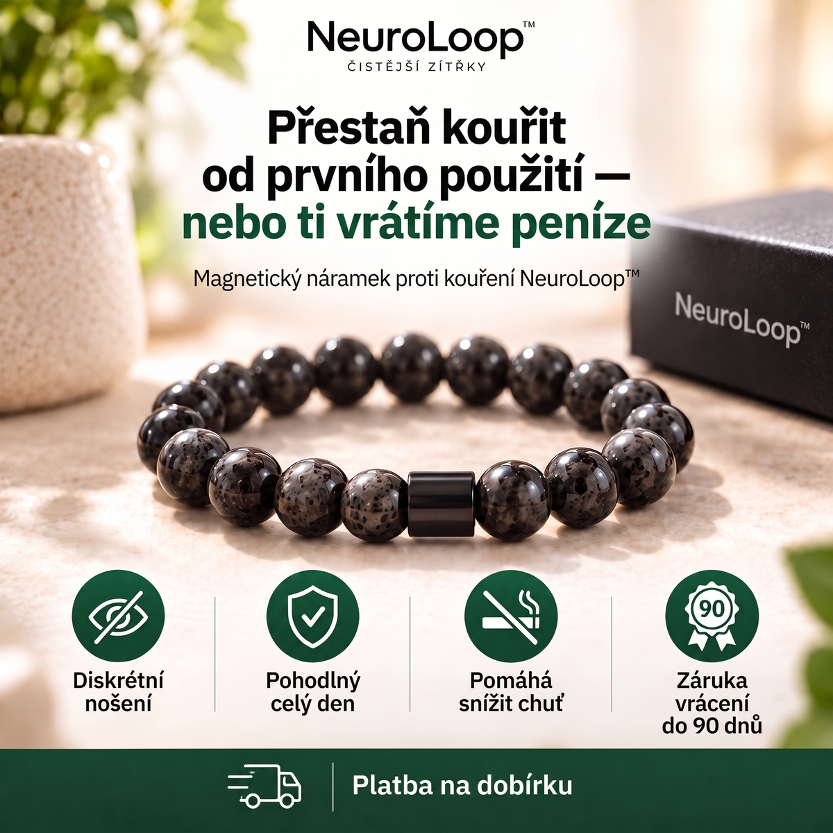 NeuroLoop™ – Přestaň kouřit za pouhé 4 dny a zbav se chutí navždy.