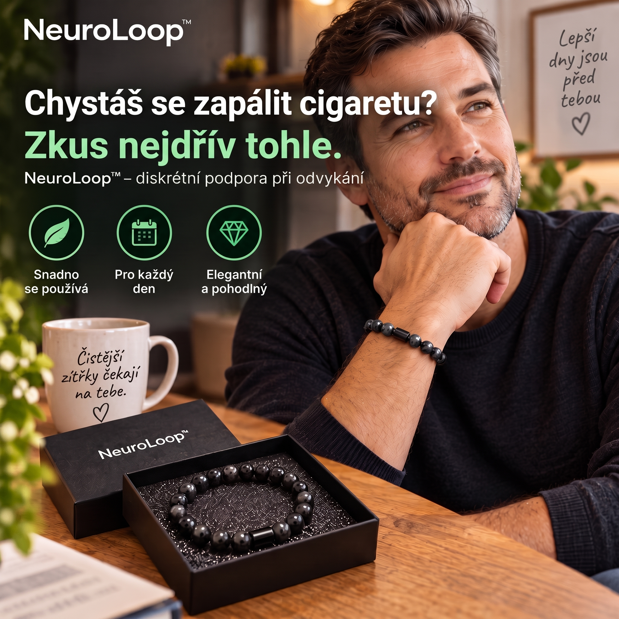 NeuroLoop™ – Přestaň kouřit za pouhé 4 dny a zbav se chutí navždy.